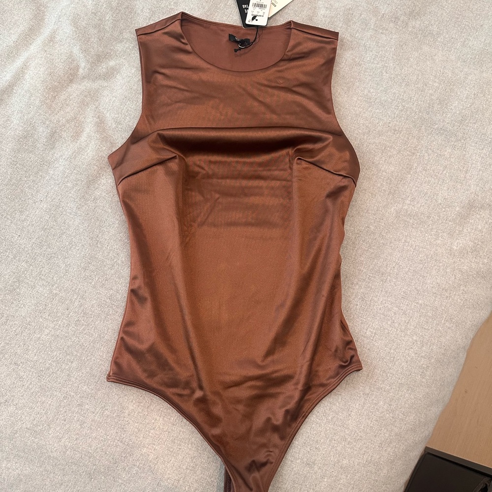 Express Silky Bodysuit Size S
